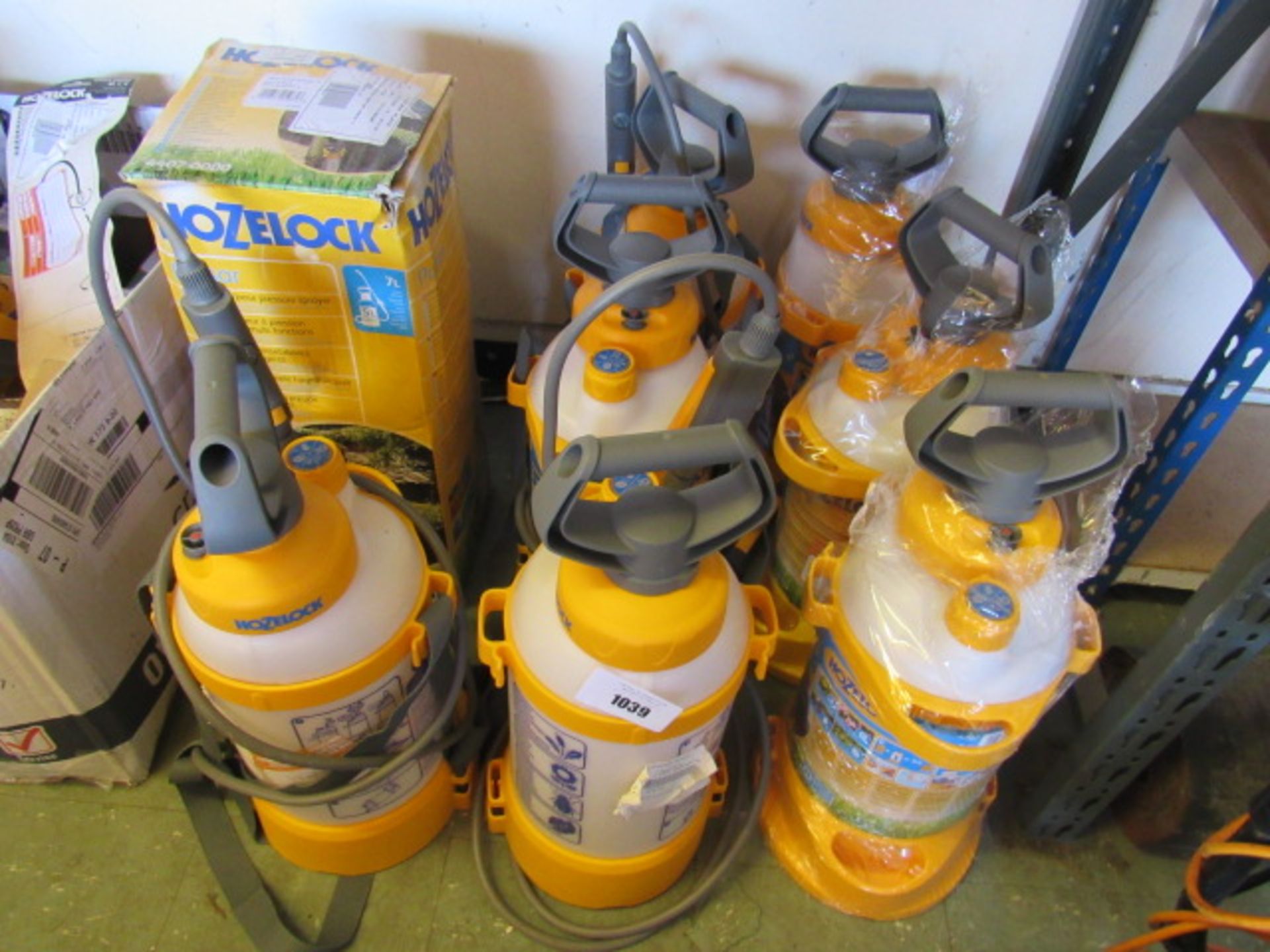 8 x Hozelock garden sprayers