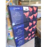 3 boxed sets of Premier robin LED lights