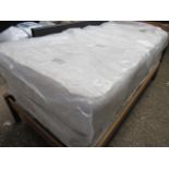 Packaged single mattress