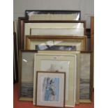 Collection of various framed and glazed pictures and prints