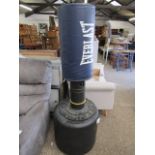 Everlast punch bag on stand