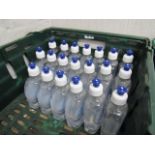 Crate containing 20x Seal alcohol gel hand sanitizers