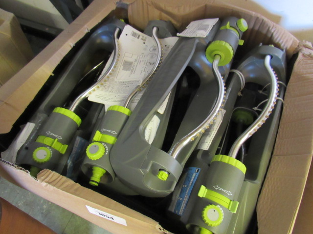 Box of garden sprinklers