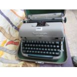 Remington Quiet-Riter cased typewriter