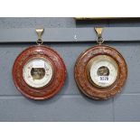 2 Edwardian barometers