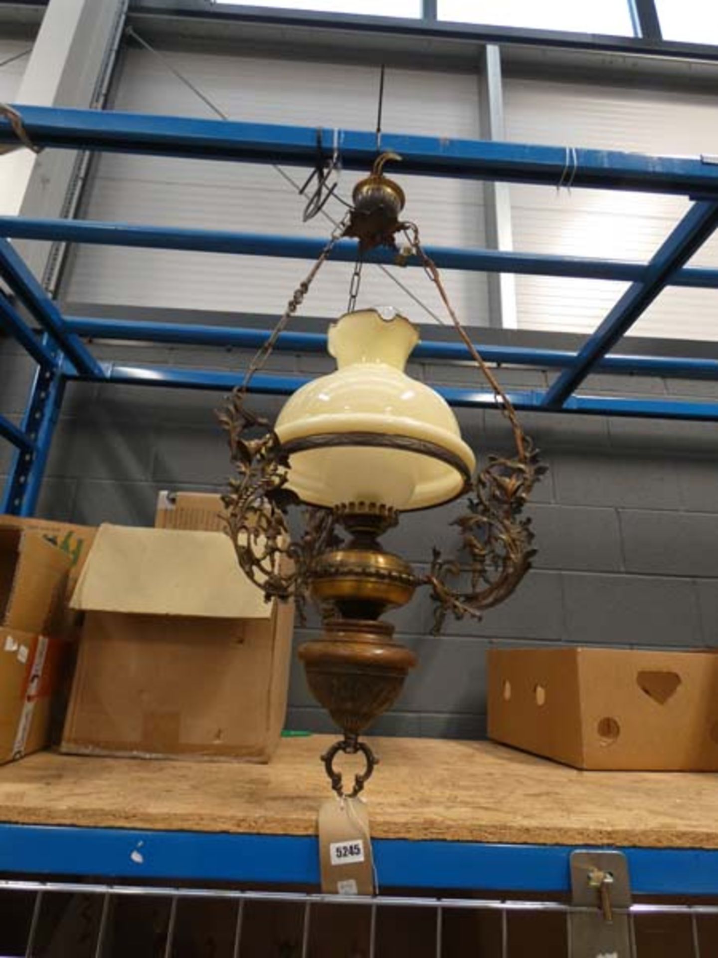 (5) A Colonial-style ceiling light