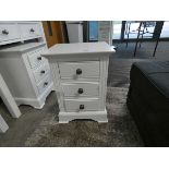 66 - Banbury White Painted Large Bedside Table (6)