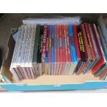 Box containing Dandy, Beano and other annuals