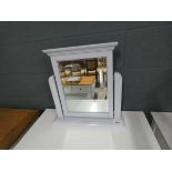 36 - Banbury Grey Painted Dressing Table Mirror(97)