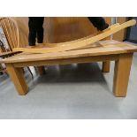 5114 - Oak coffee table