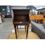 Reproduction mahogany telephone table