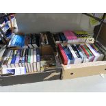 5508 - 4 boxes containing marketing lore and other textbooks plus autobiographies and novels
