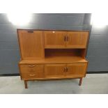 G-Plan teak highboard