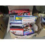 5459 - Box containing games and DVD's