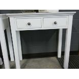 93 - Banbury White Painted Dressing Table (34)