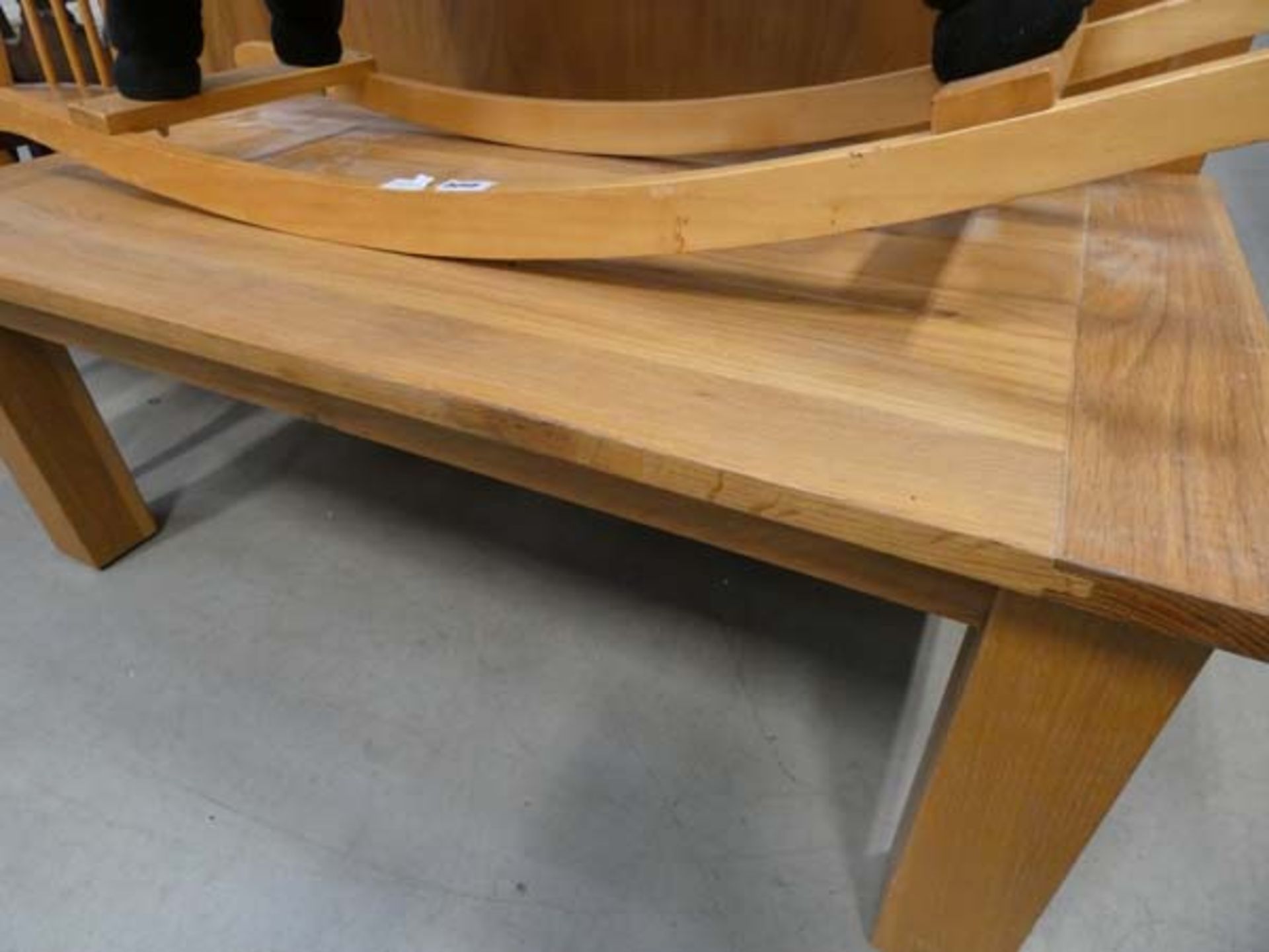 5114 - Oak coffee table - Image 2 of 2