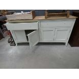 72 - Malvern Shaker Ivory Painted Oak 4 Door Extra Large Sideboard (44)