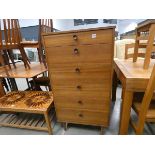 An Avalon narrow chest of 6 drawers