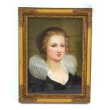 Attributed to John Russell RA (1745-1806), A head and shoulders study of Lady Grace Duckett