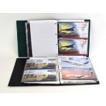 Thirty six albums of 1980's, 1990's and 2000's British aviation First Day Covers,