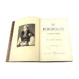 The Portfolio, 1878. Vol.9. : Folio, cloth spine, marbled boards.