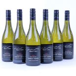 A box of 6 bottles of Trinity Hill Black Label Chardonnay 2016 Gimblett Gravels New Zealand