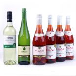 6 bottles, 4x Torres Vina Sol 2014 Rose,