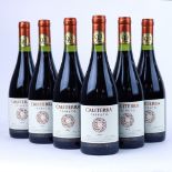 A box of 6 bottles of Caliterra Tributo single vineyard Syrah 2015 Colchagua Valley Chile