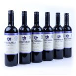 A box of 6 bottles of Echeverria Gran Reserva Carmenere 2015 Curico Valley Chile