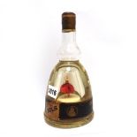 A Bols Ballerina Gold Liqueur with music box circa 1970s label aged and incomplete