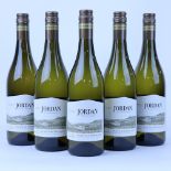 A box of 5 bottles Jordan Inspector Peringuey Chenin Blanc 2017 Stellenbosch SA