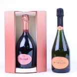 2 bottles Rose Champagne,