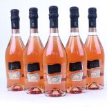 5 bottles of Bisol Desiderio Jeio Cuvee Rose Vino Spumante Veneto Italy