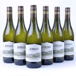 A box of 6 bottles of Jordan Jardin Unoaked Chardonnay 2017 Stellenbosch SA