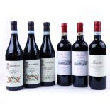 6 bottles, 2x G D Vajra Lange Nebbiolo 2014 Piedmont DOC,