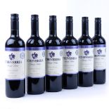 A box of 6 bottles of Echeverria Gran Reserva Carmenere 2015 Curico Valley Chile