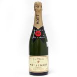 A bottle of Moet & Chandon Brut Imperial Champagne 75cl