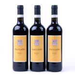 A box of 6 bottles of Quinta do Vallado Tinto 2016 Douro Portugal