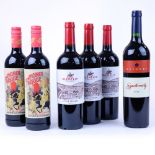 6 bottles, 1x Meinert Synchronicity Cabernet Sauvignon Merlot Pinotage 2012 Stellenbosch,