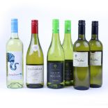 6 bottles, 2x Villa Nostra Vino Bianco Italy, 2x Cederberg Private Cellar Chenin Blanc 2015 SA,