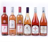 6 bottles Rose, 1x Petit Rimauresq 2014 Cote de Provence,