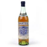 An old bottle of Martell 3 star Very Old Pale Cognac with Spring Cap circa 1950s 70 proof
