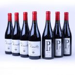 7 bottles, 3x Bodegas Ponca Pie Franco "P.