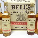 9 bottles of Bell's Extra Special Old Scotch Whisky 70cl 40% with box