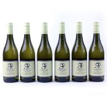 A box of 6 bottles of Journey's End Vineyard Haystack Chardonnay 2017 South Africa