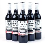 5 bottles of d'Arenberg The Stump Jump Shiraz 2016 McLaren Vale Australia