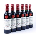 6 half bottles of Grand Vin Chateau Des Gravieres 2015 Graves by Thierry et Denis Labuzan 37.