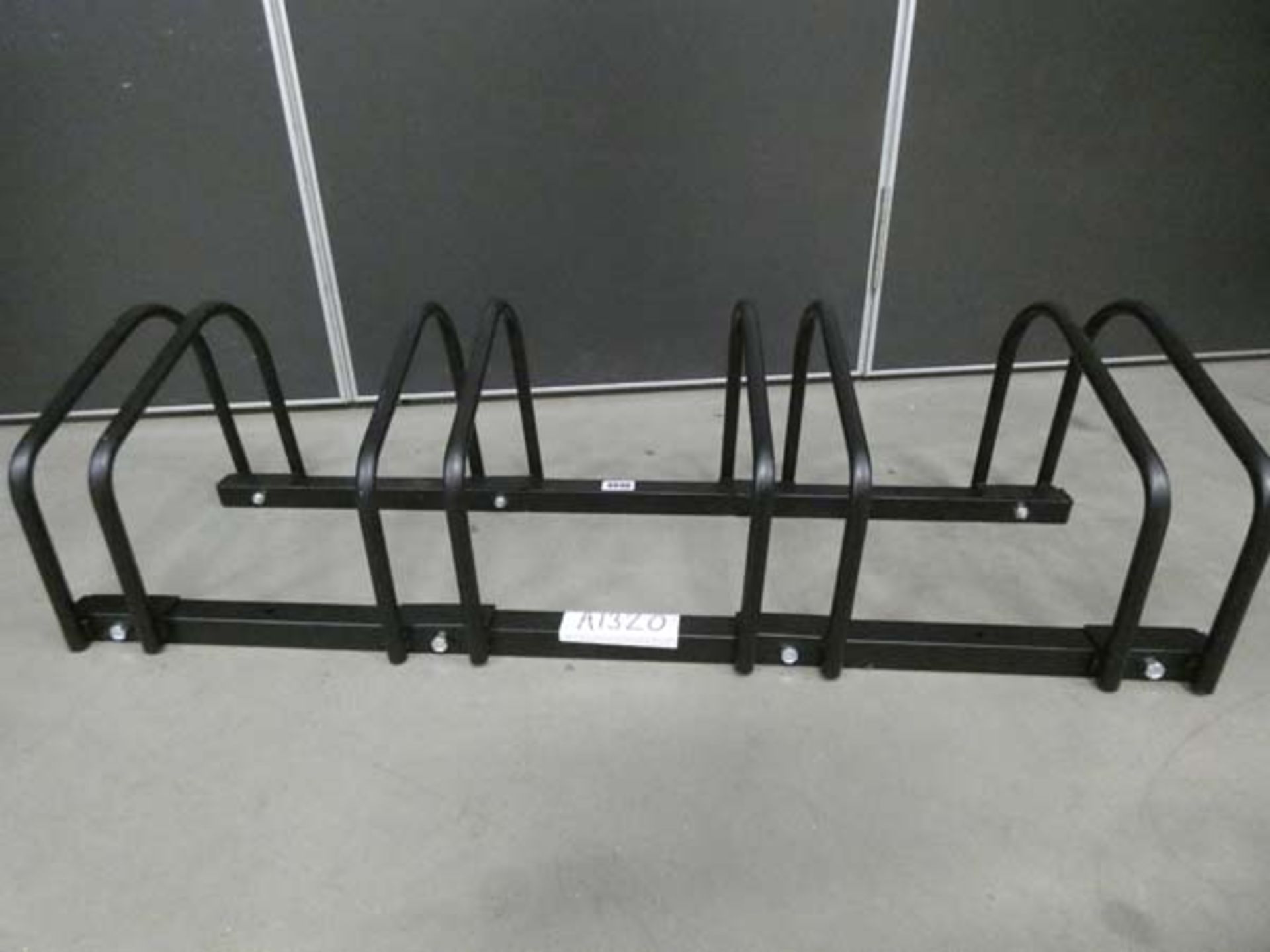 Black bike rack