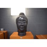 Large resin Buddha's head