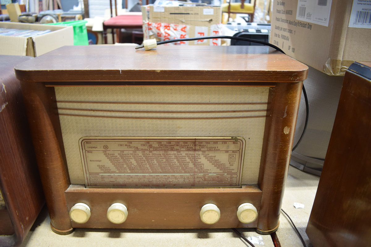 3 vintage radios including Herofon (af) - Image 3 of 3